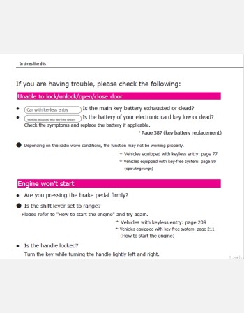 toyota pixis mega 2021 2022 2023 owners manual in english